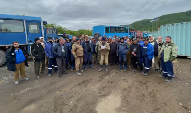 Россия: Строители на Камчатке объявили забастовку из-за невыплаты зарплаты